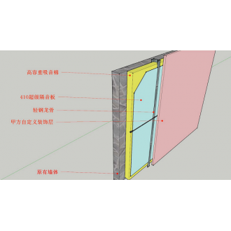 隔音板作為室內(nèi)隔音材料如何安裝使用